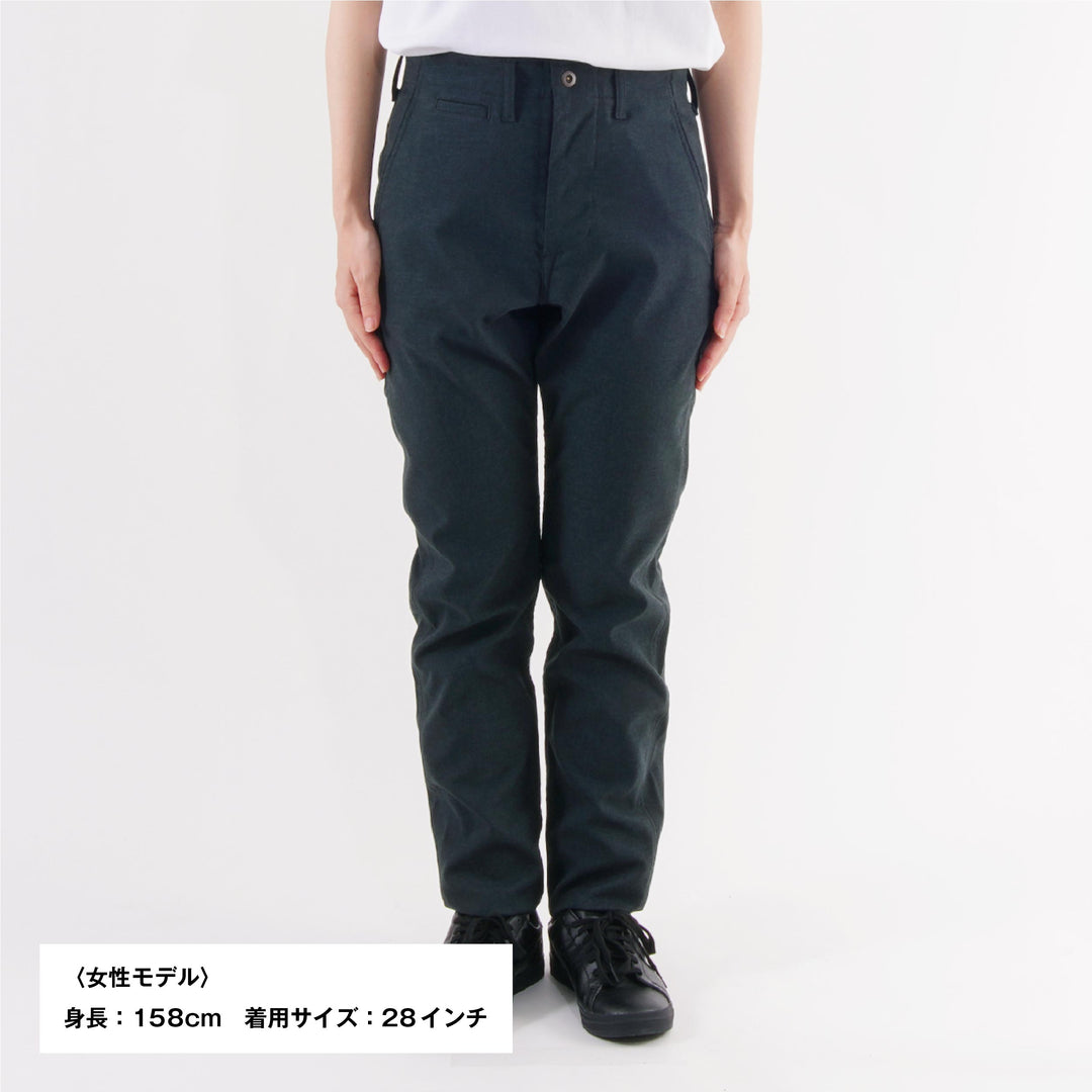 【フォーマルな見た目なのに疲れない穿き心地】着たくないのに、毎日着てしまう」 パンツ / グリビー