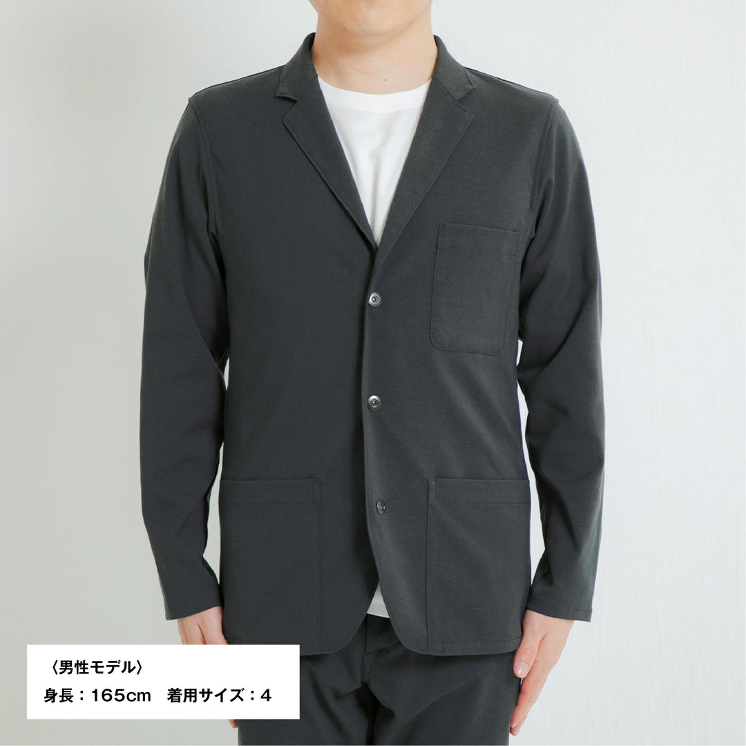 【フォーマルな見た目なのに疲れない着心地】「着たくないのに、毎日着てしまう」 ジャケット / アスファルト