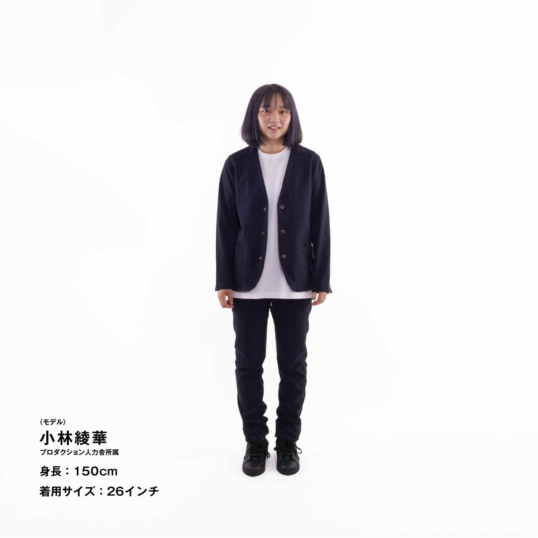 【フォーマルな見た目なのに疲れない穿き心地】「着たくないのに、毎日着てしまう」パンツ / ダークネイビー