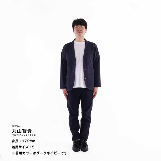 【フォーマルな見た目なのに疲れない着心地】「着たくないのに、毎日着てしまう」ジャケット / グリビー