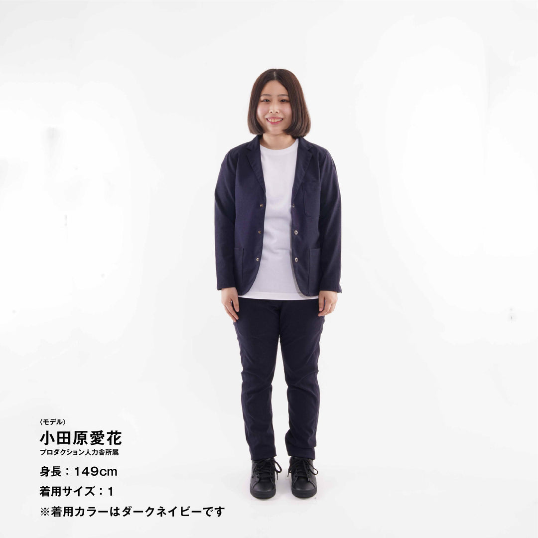 【フォーマルな見た目なのに疲れない着心地】「着たくないのに、毎日着てしまう」 ジャケット / アスファルト