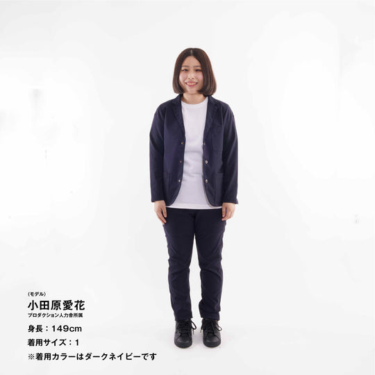 【フォーマルな見た目なのに疲れない着心地】「着たくないのに、毎日着てしまう」 ジャケット / アスファルト