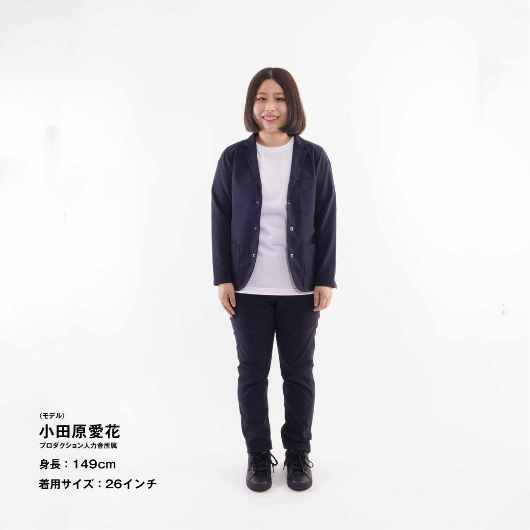 【フォーマルな見た目なのに疲れない穿き心地】「着たくないのに、毎日着てしまう」パンツ / ダークネイビー