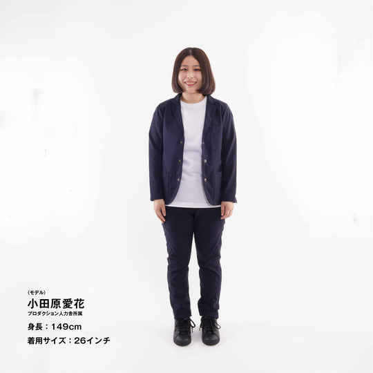 【フォーマルな見た目なのに疲れない穿き心地】「着たくないのに、毎日着てしまう」パンツ / ダークネイビー