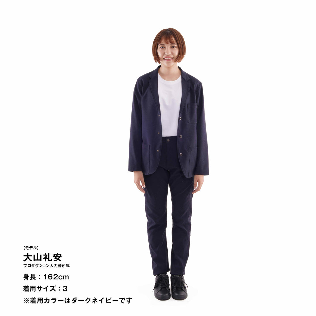 【フォーマルな見た目なのに疲れない着心地】「着たくないのに、毎日着てしまう」 ジャケット / ブラック
