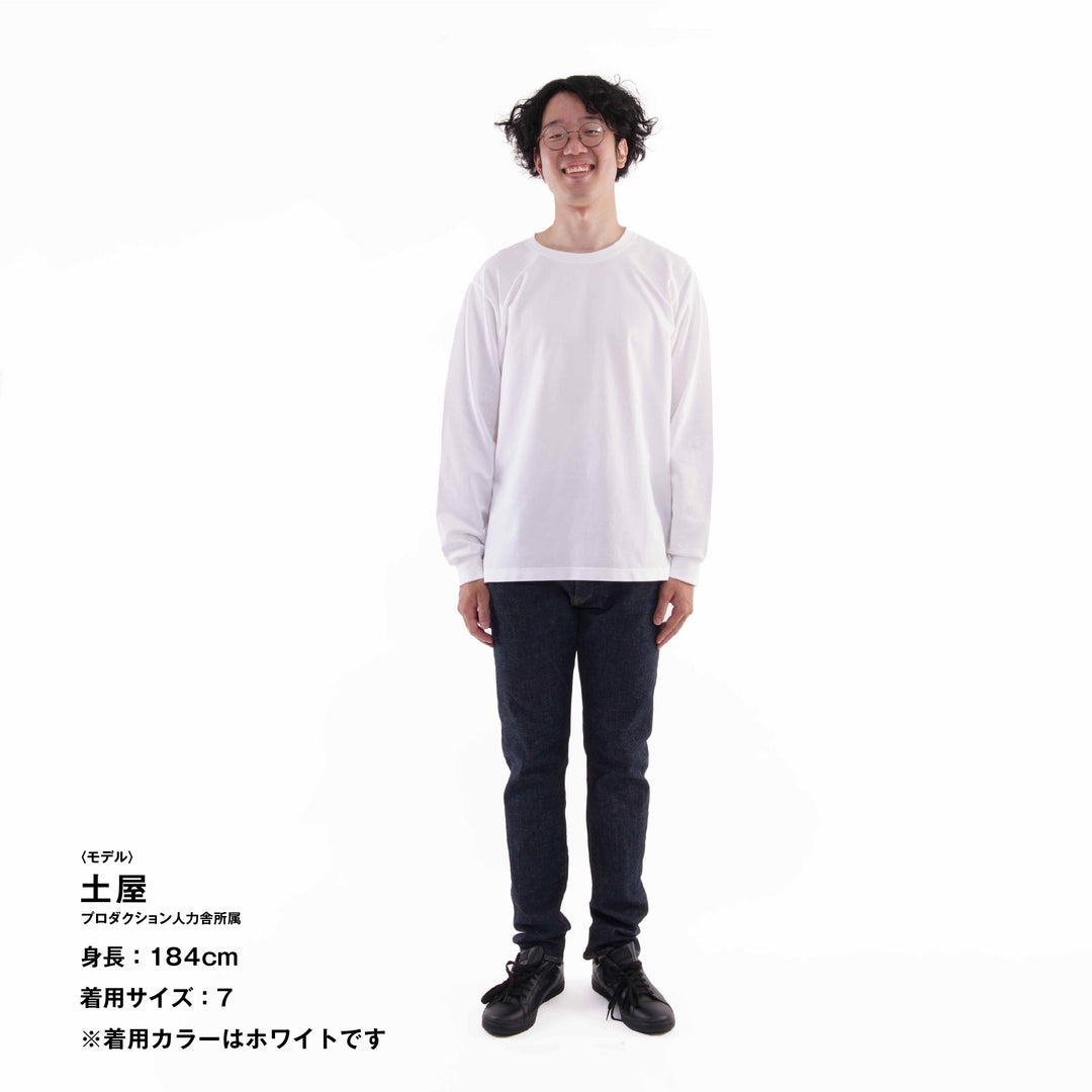 【毎日着てもキレイが続きます】「着たくないのに、毎日着てしまう」ロングスリーブTシャツ / ブラック