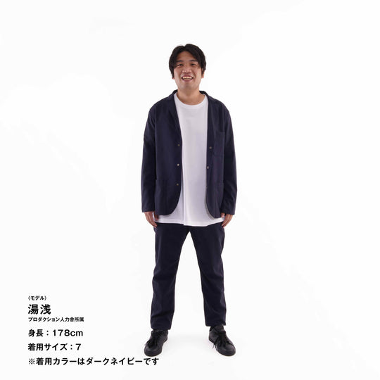 【フォーマルな見た目なのに疲れない着心地】「着たくないのに、毎日着てしまう」 ジャケット / アスファルト